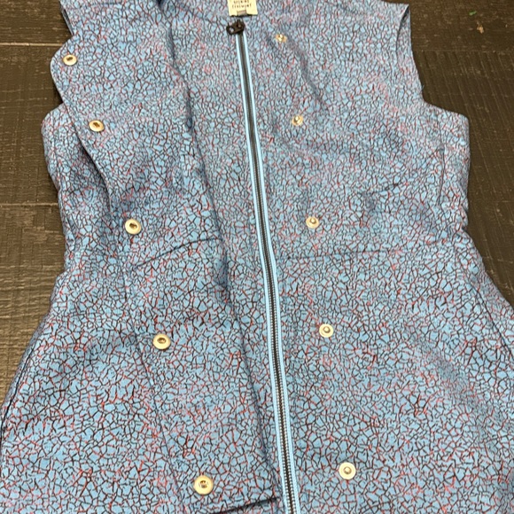 Opening Ceremony Blue Patterned Mini Dress - Picture 8 of 12